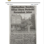 Manfaatkan Dandes, Silian Utara Perbaiki Kerusakan Jalan