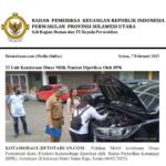22 Unit Kendaraan Dinas Milik Pemkot diperiksa oleh BPK