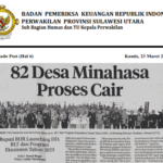 82 Desa Minahasa Proses Cair