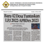 Baru 42 Desa Tuntaskan LPJ 2022-APBDes 2023