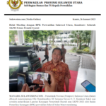 Helat Meeting dengan BPK Perwakilan Sulawesi Utara, Kandouw Seluruh SKPD Fokus Penuhi Syarat