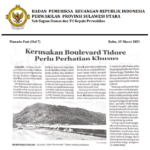 Kerusakan Boulevard Tidore Perlu Perhatian Khusus