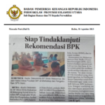 Siap Tindaklanjuti Rekomendasi BPK